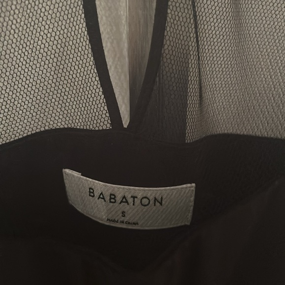 Black Sleeveless Sheer Top - Picture 3 of 3